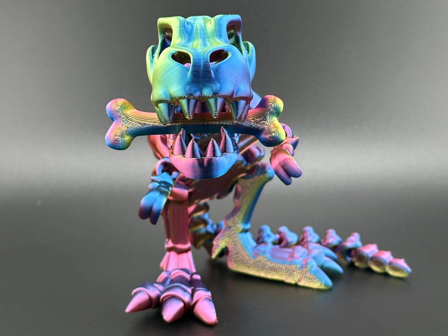 Flexi T-Rex Dinosaur Skeleton