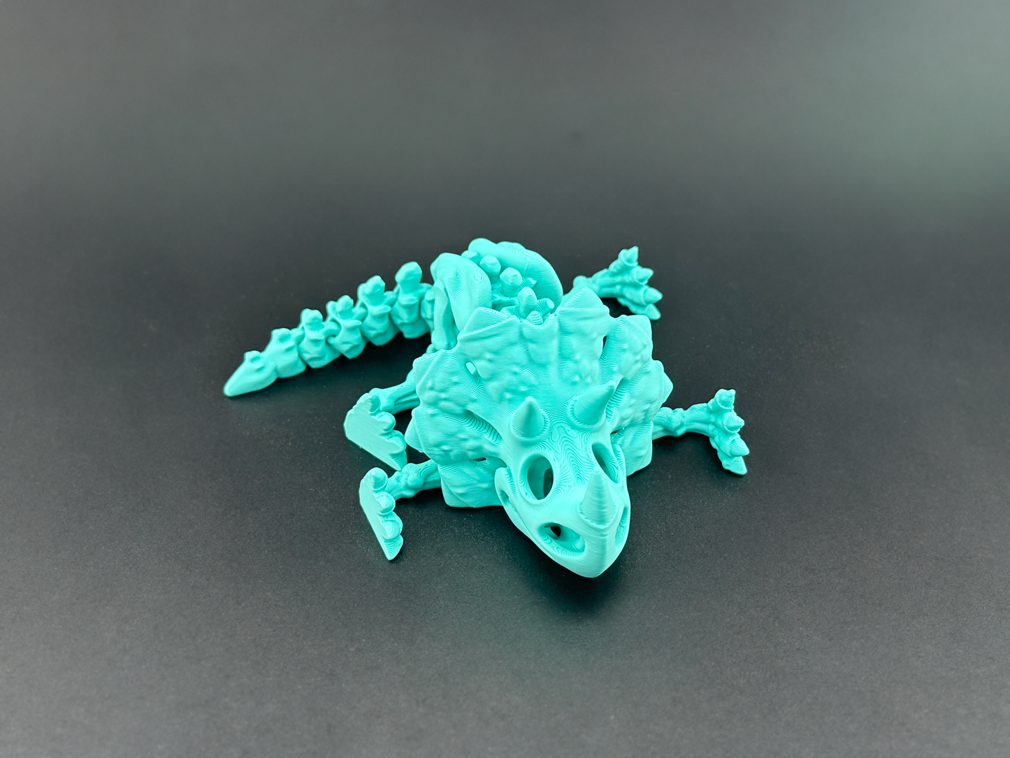 Flexi Triceratops Dinosaur Skeleton
