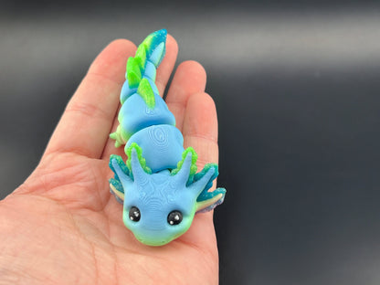 Axie, the Articulating Multicolor Axolotl!