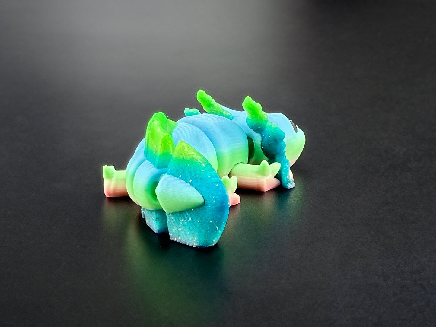 Axie, the Articulating Multicolor Axolotl!